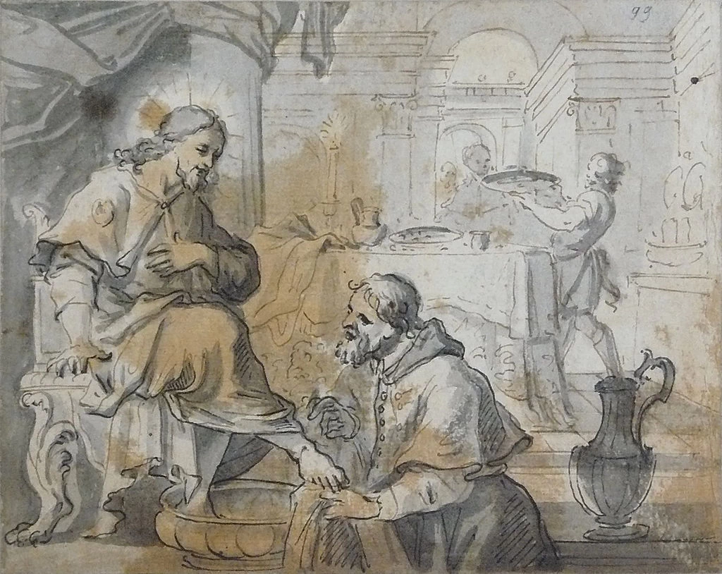 Studio per la avanda dei piedi